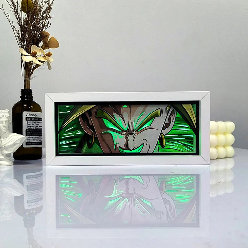 Quadro Luminoso Goku LightBox